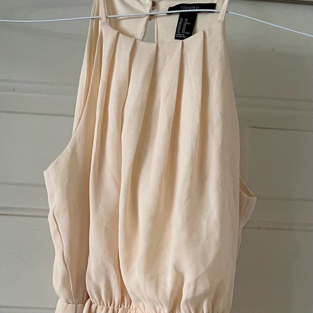 Ivory Halter Dress